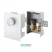 Регулятор теплого пола Oventrop Unibox TRTL белое стекло 1022770