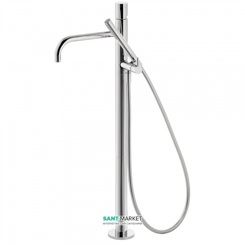 Змішувач для ванни Tres Study-Tres підлоговий з ручним душем хром 26247002