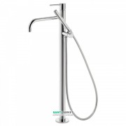 Смеситель для ванной Tres Study-Tres напольный с ручным душем хром 26247001