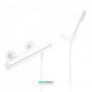 Термостат для душу Tres Study colors з ручним душем білий матовий 26116209BM