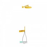 Душевая система Tres Block System colors термостатическая янтарно-желтый 20735201TAM