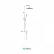 Душевая стойка Tres Study colors термостатическая белый матовый 26238701BM