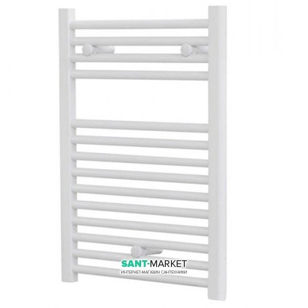 Полотенцесушитель водяной Caleido Ulisse для закрытых систем отопления 450x766 нержавеющая сталь белый 450725 RAL9010