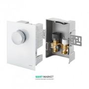 Регулятор теплого пола Oventrop Unibox TRTL белое стекло 1022770