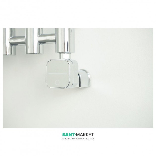 Тэн для полотенцесушителя электрический HeatQ NEX 600 Вт со скрытым подключением хром N600.CR.HID