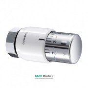 Термостат Oventrop Uni SH с жидкостным чувствительным элементом белый/хром 1012065