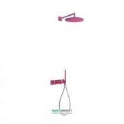 Душевая система Tres Block System colors термостатическая фиолетовый 20735201TVI