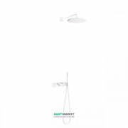 Душова система Tres Block System colors термостатичні білий 20735201TBL