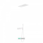 Душевая система Tres Block System colors термостатическая белый матовый 20735202BM