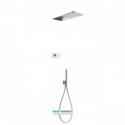 Електронна душова система прихованого монтажу Tres Shower Technology з термостатом хром 09286554
