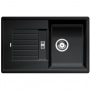 Мойка для кухни Blanco ZIA 45 S прямоугольная оборачиваемая с отверстием под смеситель черный 526013