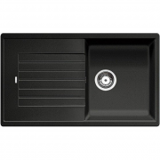 Мойка для кухни Blanco Zia 5S прямоугольная оборачиваемая с отверстием под смеситель черный 526016