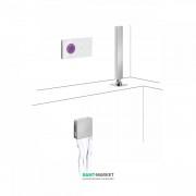 Електронна душова система прихованого монтажу Tres Shower Technology з термостатом і наповнювальним клапаном хром/білий 09286571