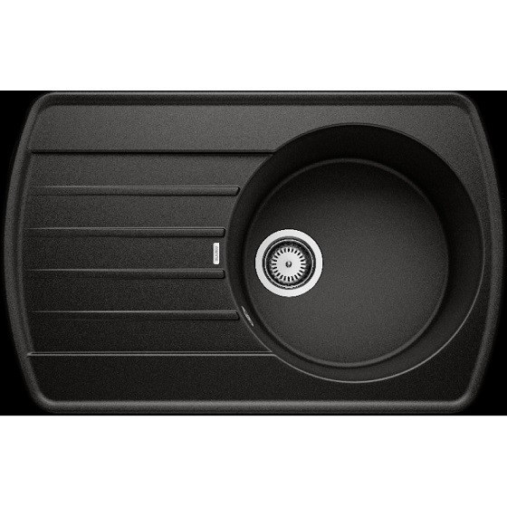 Мийка для кухні Blanco Rondoval 45 S прямокутна обертаємося чорний 525963