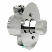 Кран для душа Tres Tempotres встраиваемый нажимной хром 112178