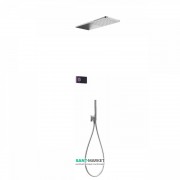Електронна душова система прихованого монтажу Tres Shower Technology з термостатом хром 09288554