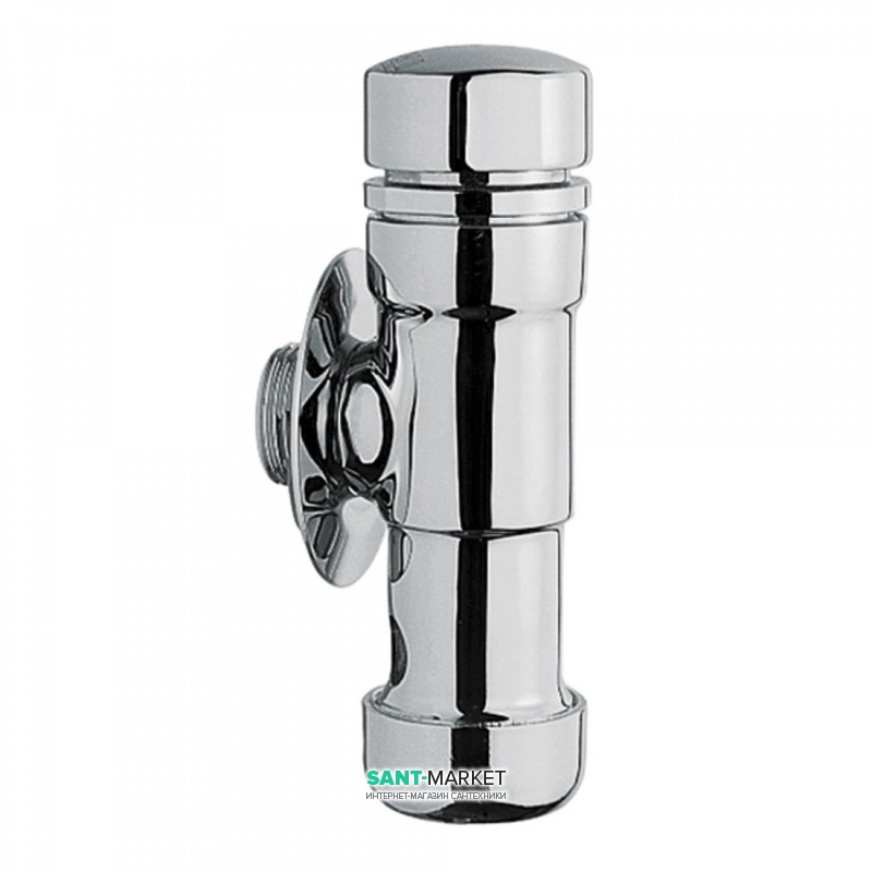 Сливной механизм для унитаза Tres Tempotres хром 112205