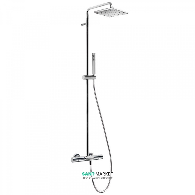 Душова стійка Tres Class-Tres термостатичні з каскадним виливом хром 20531201