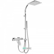 Душова стійка Tres Cuadro-Tres термостатична з каскадним виливом 00738502