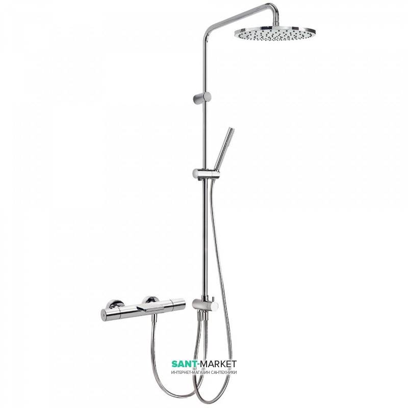 Душевая стойка Tres Max-Tres термостатическая с каскадным изливом 06138502