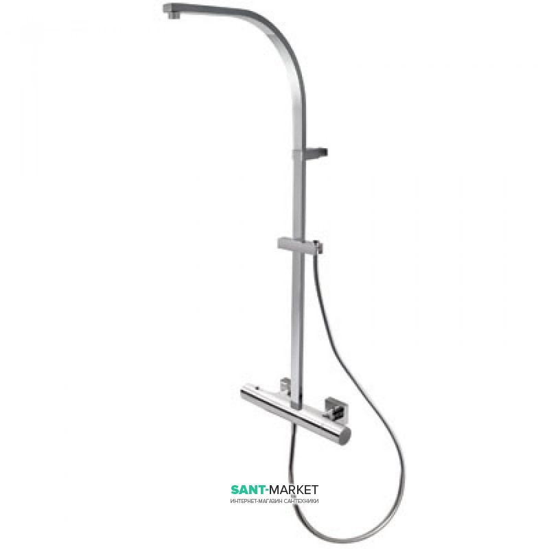 Душевая стойка Tres Tresmostatic термостатическая без душевых аксессуаров хром 20549501