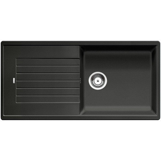 Мийка для кухні Blanco Zia XL 6 S врізна прямокутна обертаєма чорний 526024