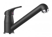 Смеситель для кухни Blanco Daras-S однорычажный с выдвижным изливом черный 526153