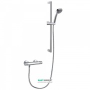 Термостат для душа Tres Flat-Tres с ручным душем хром 20419602