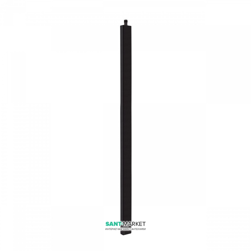 Подовжувач для душової штанги Tres 50 см чорний матовий 10691405NM