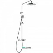 Душевая стойка Tres Lex-Tres термостатическая c верхним и ручным душем хром 181385