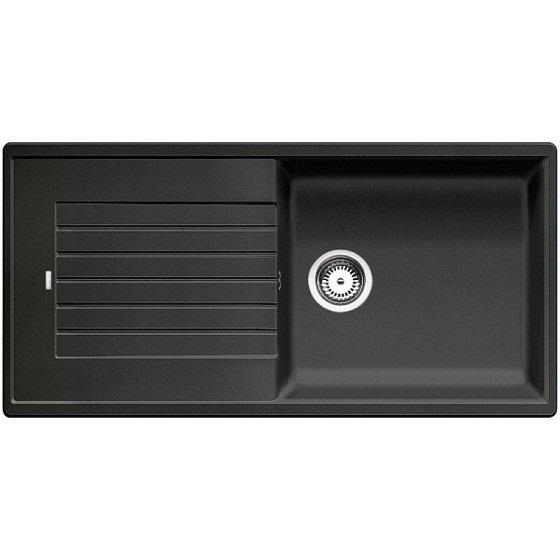 Мийка для кухні Blanco Zia XL 6 S врізна прямокутна обертаєма чорний 526024
