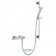 Термостат для душа Tres Cuadro-Tres с ручным душем хром 00716402