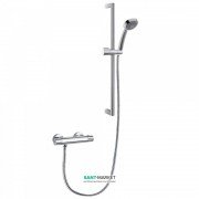 Термостат для душа Tres Flat-Tres с ручным душем хром 20419602