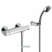 Термостат для душа Tres Basic с ручным душем хром 1901629