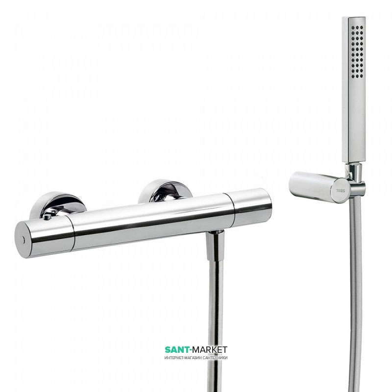 Термостат для душу Tres Class-Tres з ручним душем хром 205164019