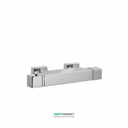 Термостат для душа Tres Cuadro-Tres двухвентильный хром 107164