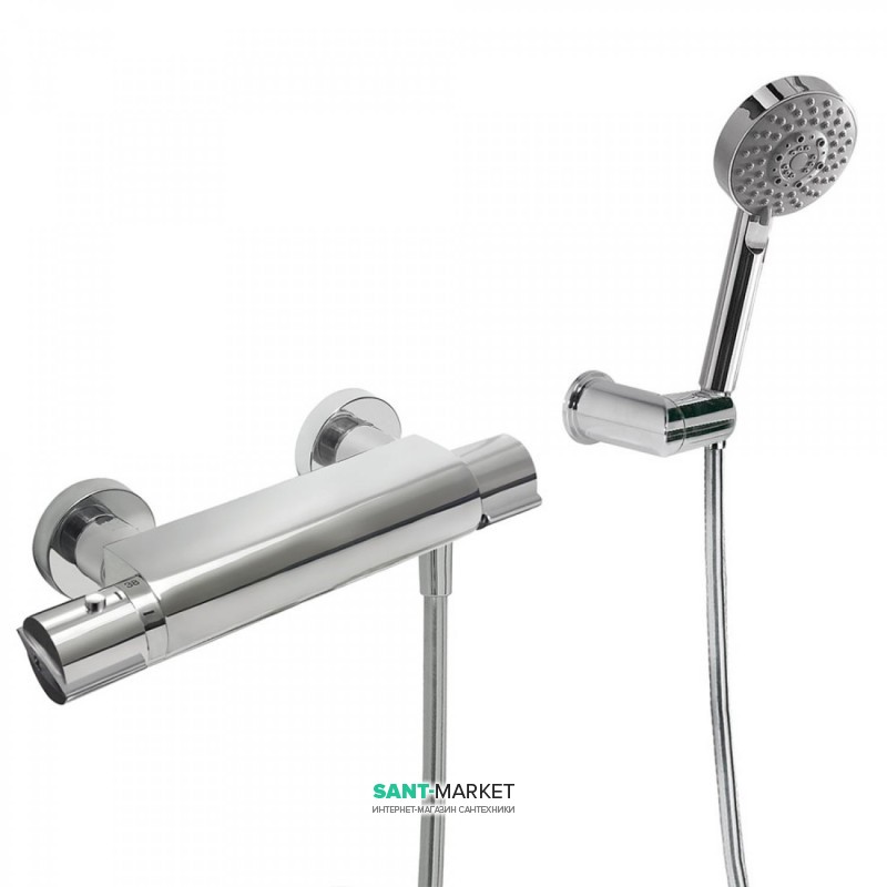 Термостат для душу Tres Lex-Tres з ручним душем хром 1811649