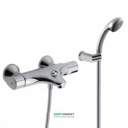 Термостат для ванной Tres Basic с ручным душем хром 1901729