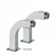 Адаптер Tres для вертикального крепежа смесителей на борт ванны хром 29987002