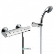 Термостат для душа Tres Basic с ручным душем хром 1901629