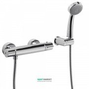 Термостат для душа Tres Flat-Tres с ручным душем хром 20419603