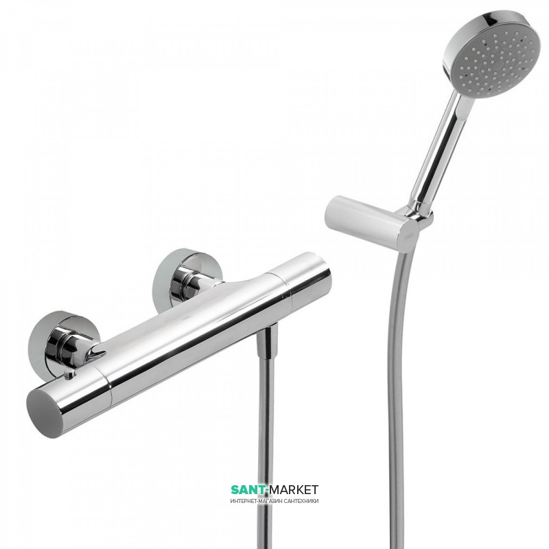 Термостат для душа Tres Max-Tres с ручным душем хром 06116209