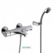 Термостат для ванной Tres Basic с ручным душем хром 1901729