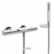 Термостат для ванной Tres Class-Tres с каскадным изливом и ручным душем хром 205174019