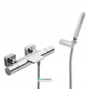 Термостат для ванной Tres Loft-Tres с каскадным изливом и ручным душем хром 20017409