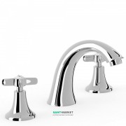 Смеситель для раковины Tres Tres-Clasic двухвентильный хром 24210601