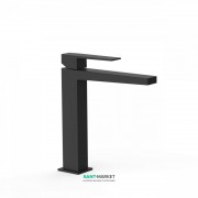Смеситель для раковины Tres Slim-Tres однорычажный черный матовый 20210303NM