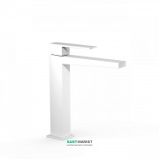 Змішувач для раковини Tres Slim-Tres одноважільний білий матовий 20210303BM