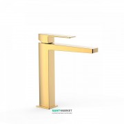 Смеситель для раковины Tres Slim-Tres однорычажный золото 20210303OR