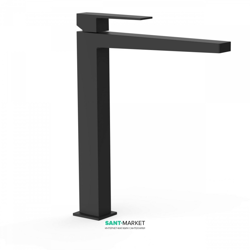 Змішувач для раковини Tres Slim-Tres одноважільний чорний матовий 20210305NM